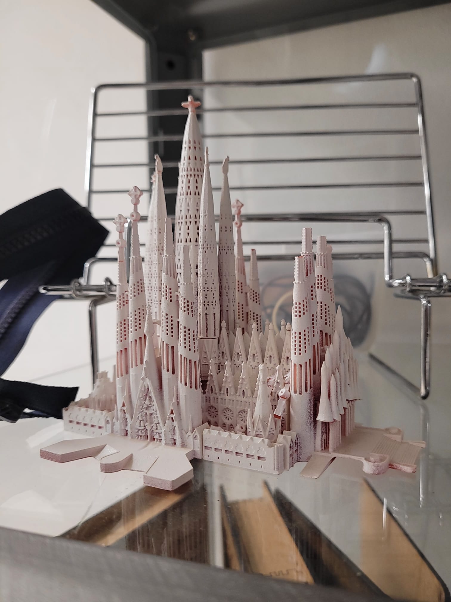 La Sagrada Familia hecha con impresora 3D