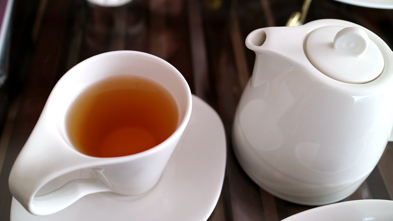 Taza y tetera té